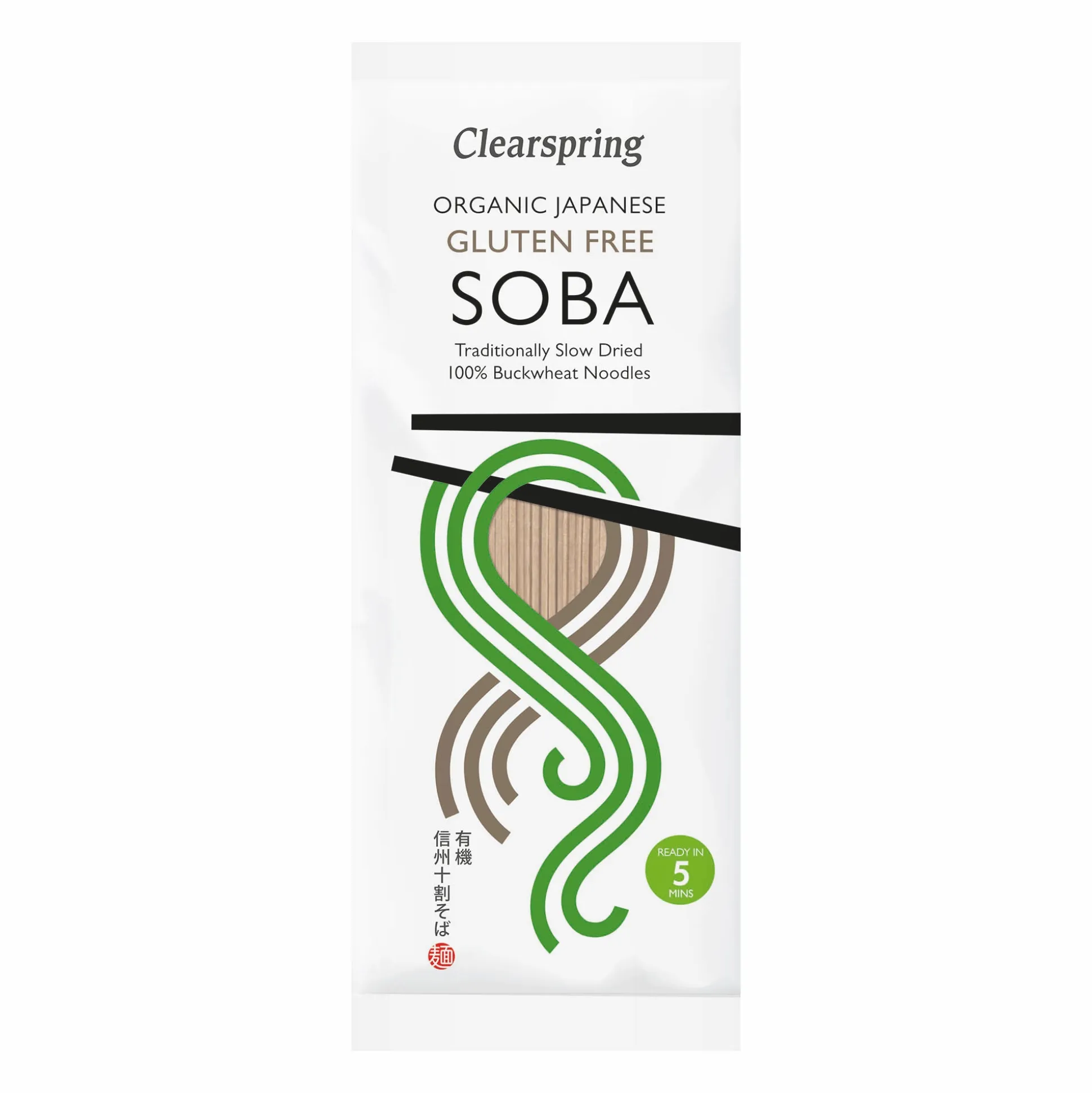 Clearspring Organic Japanese 100% Buckwheat Soba Noodles 200g