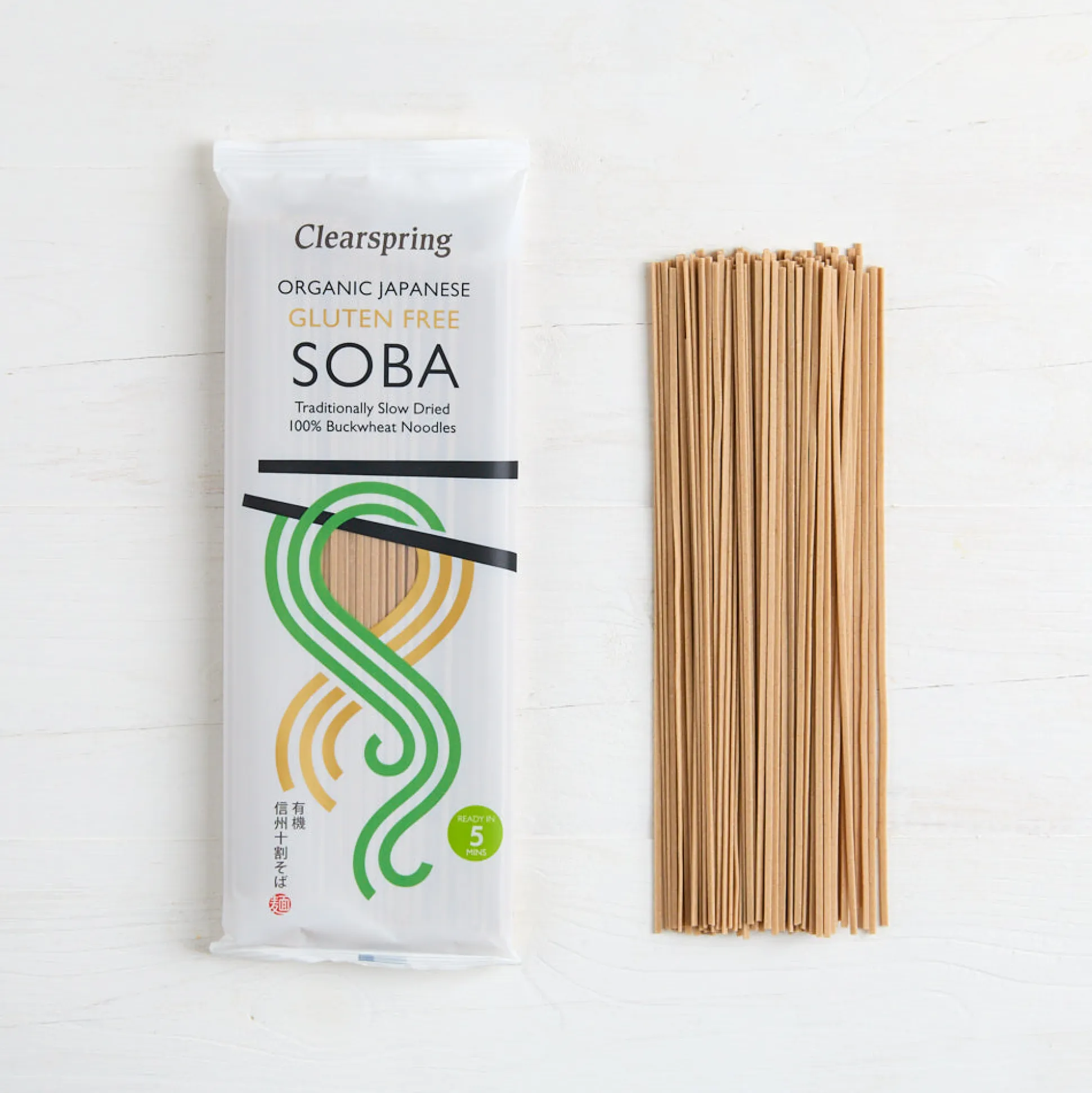 Clearspring Organic Japanese 100% Buckwheat Soba Noodles 200g