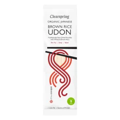 Clearspring Organic Japanese Brown Rice Udon Noodles 200g