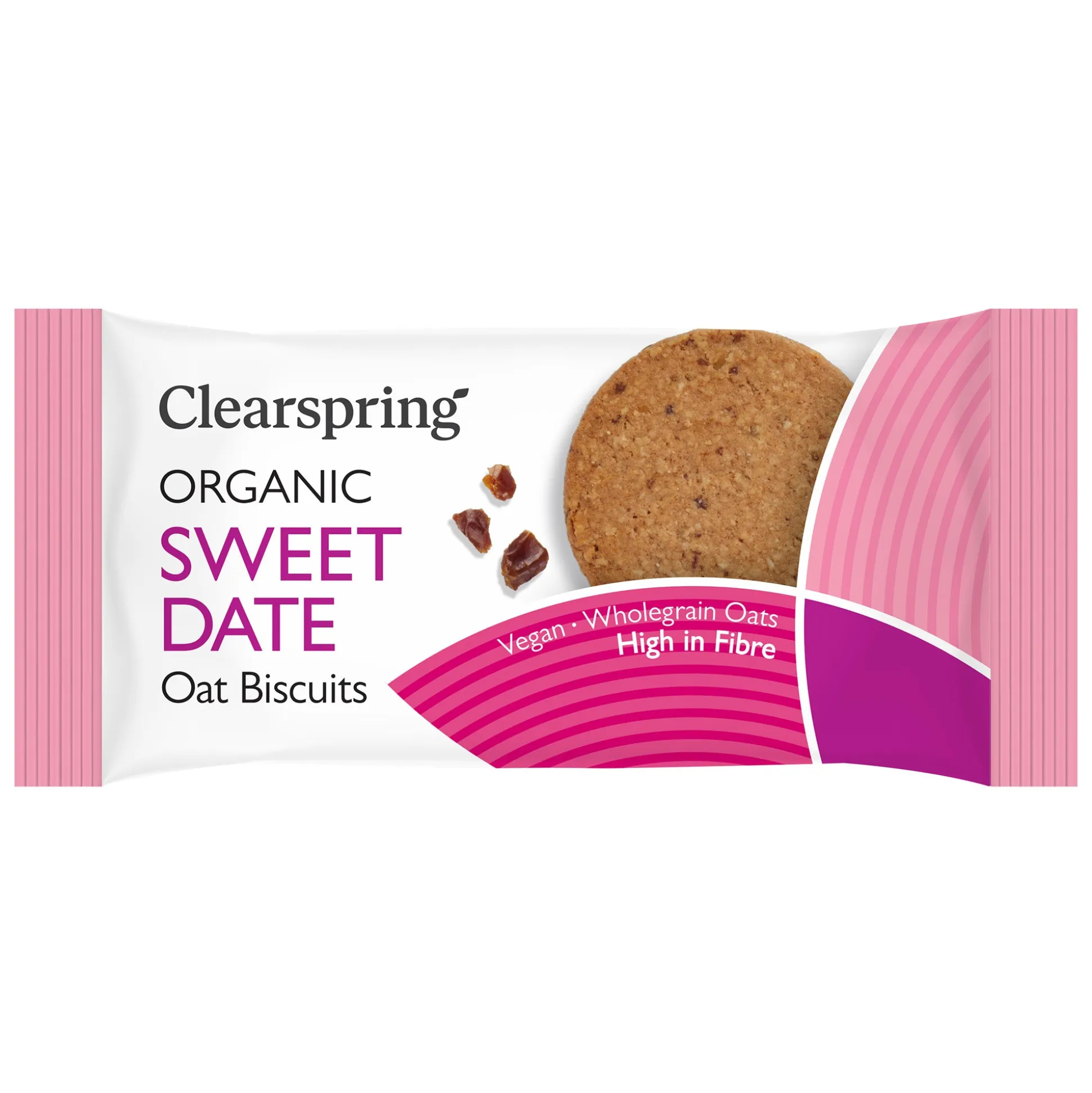 Clearspring Organic Sweet Date Oat Biscuits 40g
