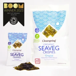 Clearspring Seaveg Crispies Original Multipack 5x4g