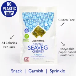 Clearspring Seaveg Crispies Original Multipack 5x4g