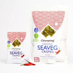 Clearspring Seaveg Crispies Chilli Multipack 5x4g