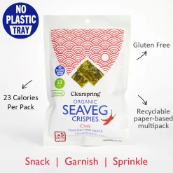 Clearspring Seaveg Crispies Chilli Multipack 5x4g