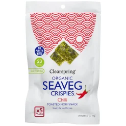 Clearspring Seaveg Crispies Chilli Multipack 5x4g