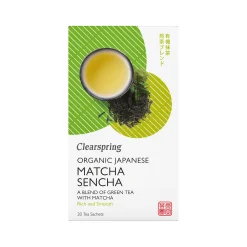 Clearspring Sencha Matcha Green Tea 20 bags