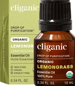 Cliganic Organic Lemongrass Oil 10ml