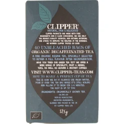 Clipper Fair Trade Everyday Decaf Tea 40 Bags