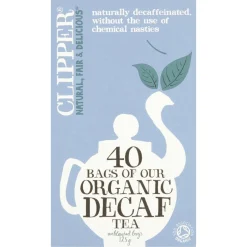 Clipper Fair Trade Everyday Decaf Tea 40 Bags