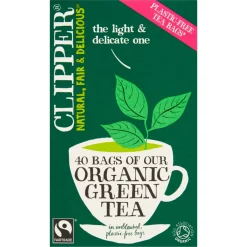 Clipper Fair Trade Green Tea 40 bags