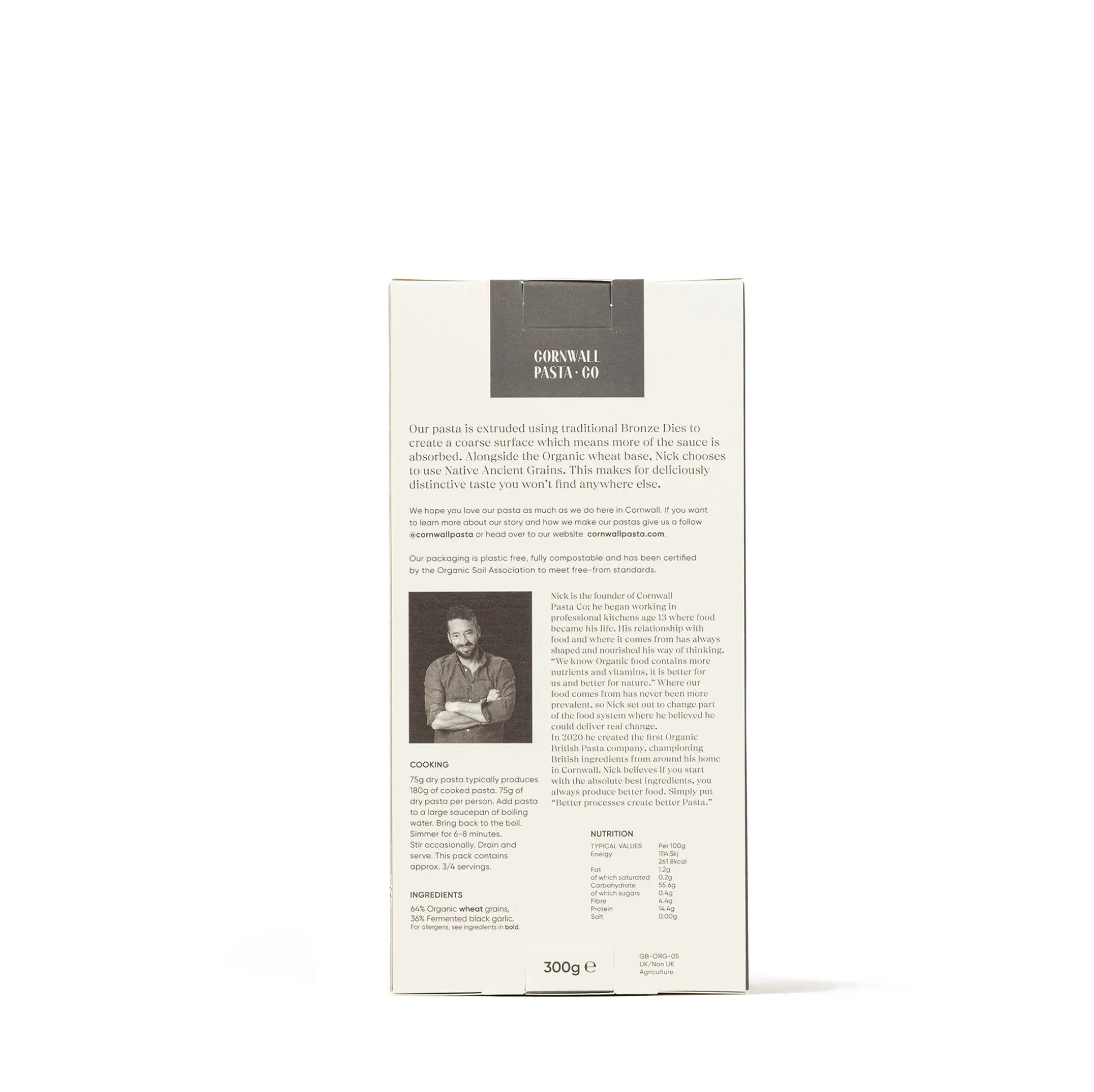 Cornwall Pasta Co Fermented Black Garlic 300g