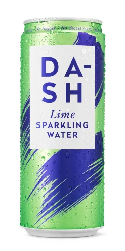 DASH Water Sparkling Limes 330ml