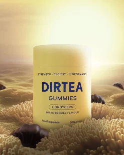 Dirtea Gummies Cordyceps Mixed Berries Flavour 60 pcs