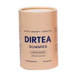 Dirtea Gummies Lion's Mane Apple Flavour 60 pcs