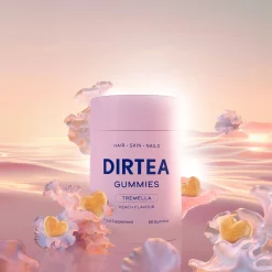 Dirtea Gummies Tremella Peach Flavour 60 pcs