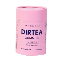 Dirtea Gummies Tremella Peach Flavour 60 pcs