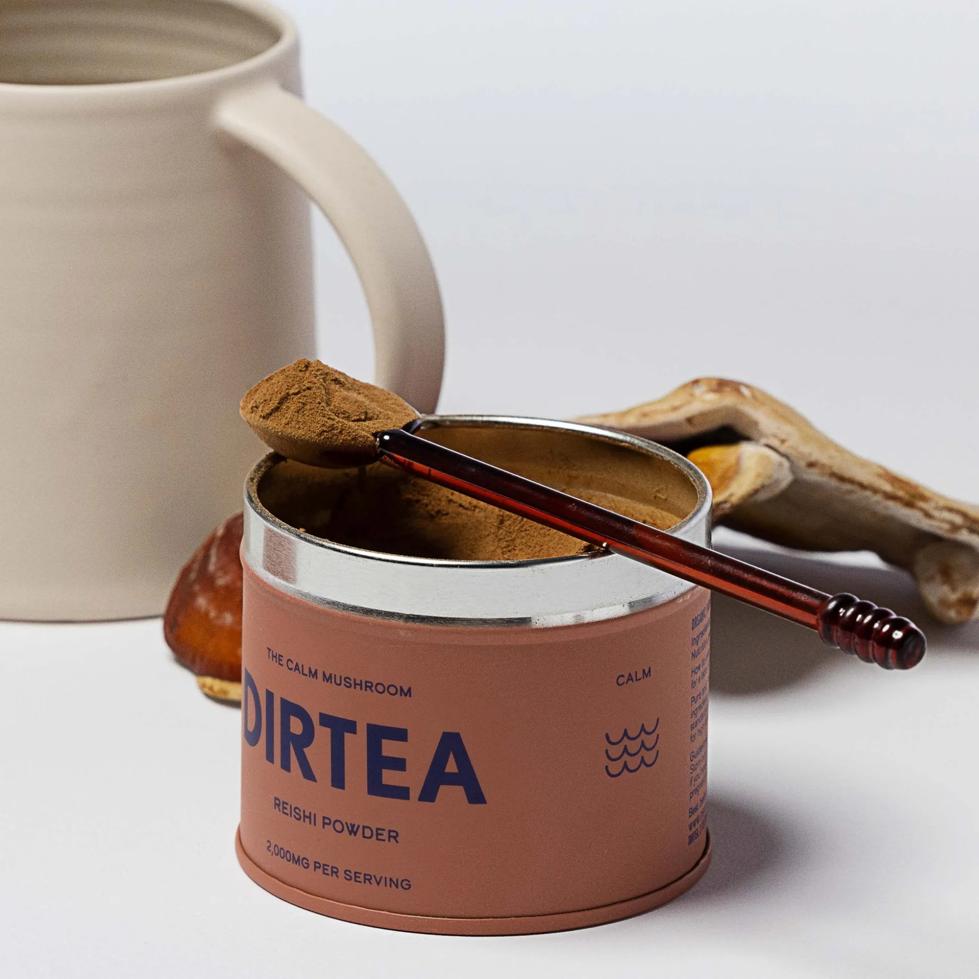 DIRTEA Reishi Mushroom Powder 60g (30 Servings)