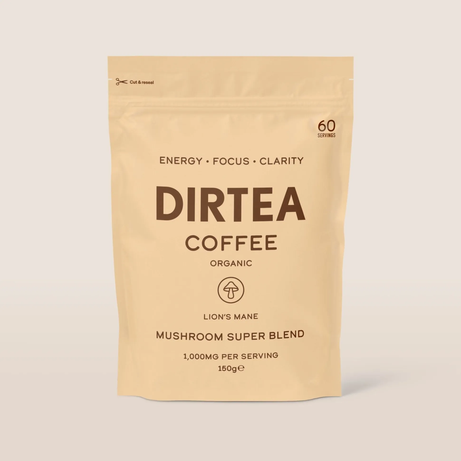 DIRTEA Superblend Coffee 150g (60 servings)