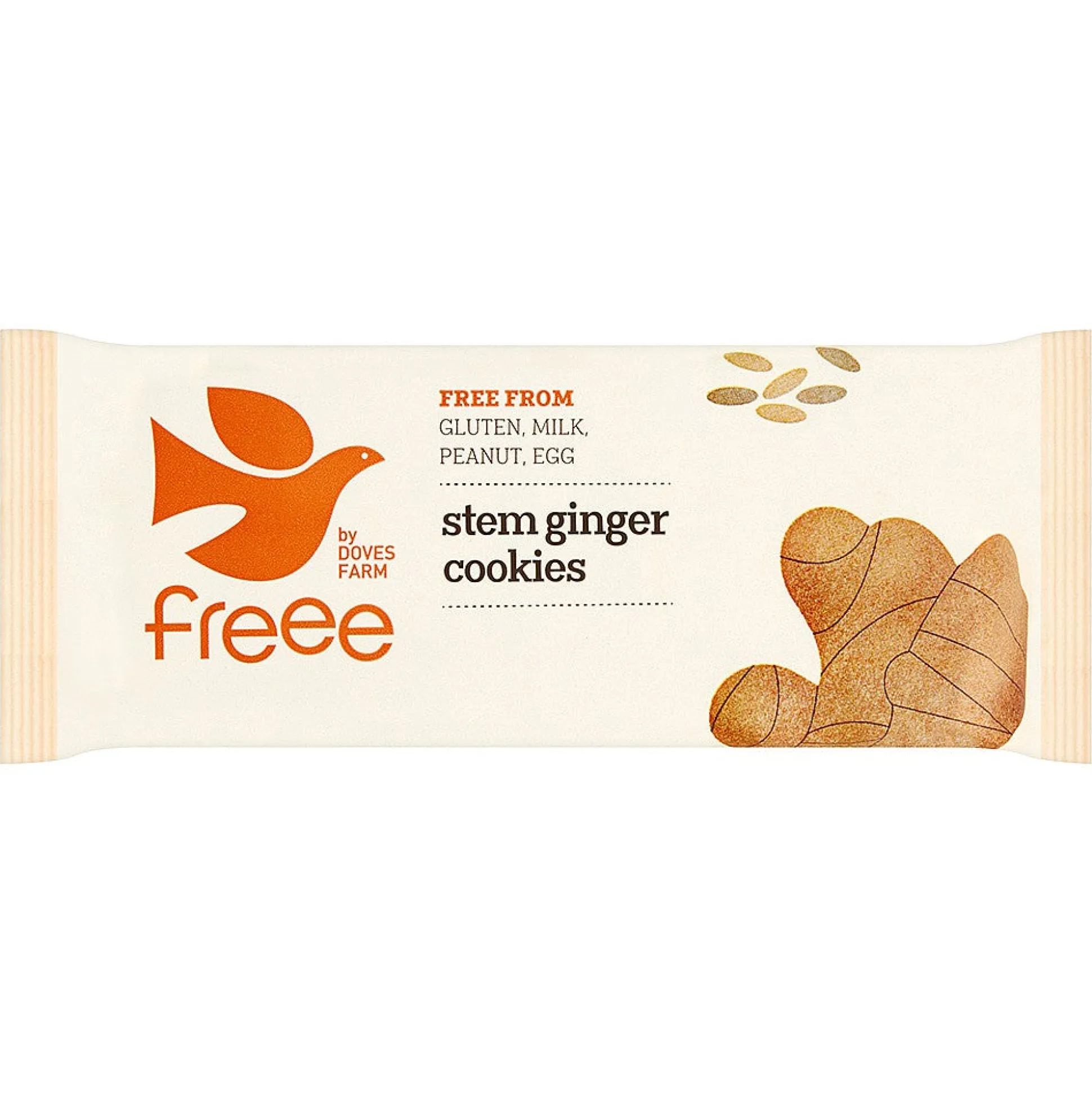 Doves Stem Ginger Cookies 150g