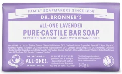 Dr Bronner's Lavender Soap Bar 140g