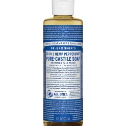 Dr Bronner's Peppermint Liquid Soap 240ml