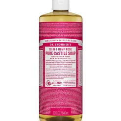 Dr Bronner's Rose Liquid Soap 945ml