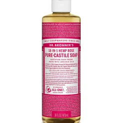 Dr Bronner's Rose Liquid Soap 475ml