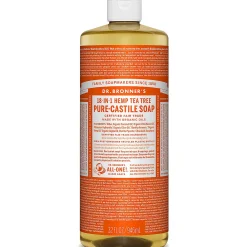Dr Bronner's Tea Tree Castile Liquid Soap 945ml