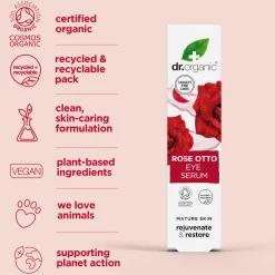 Dr Organic Rose Otto Eye Serum 15ml
