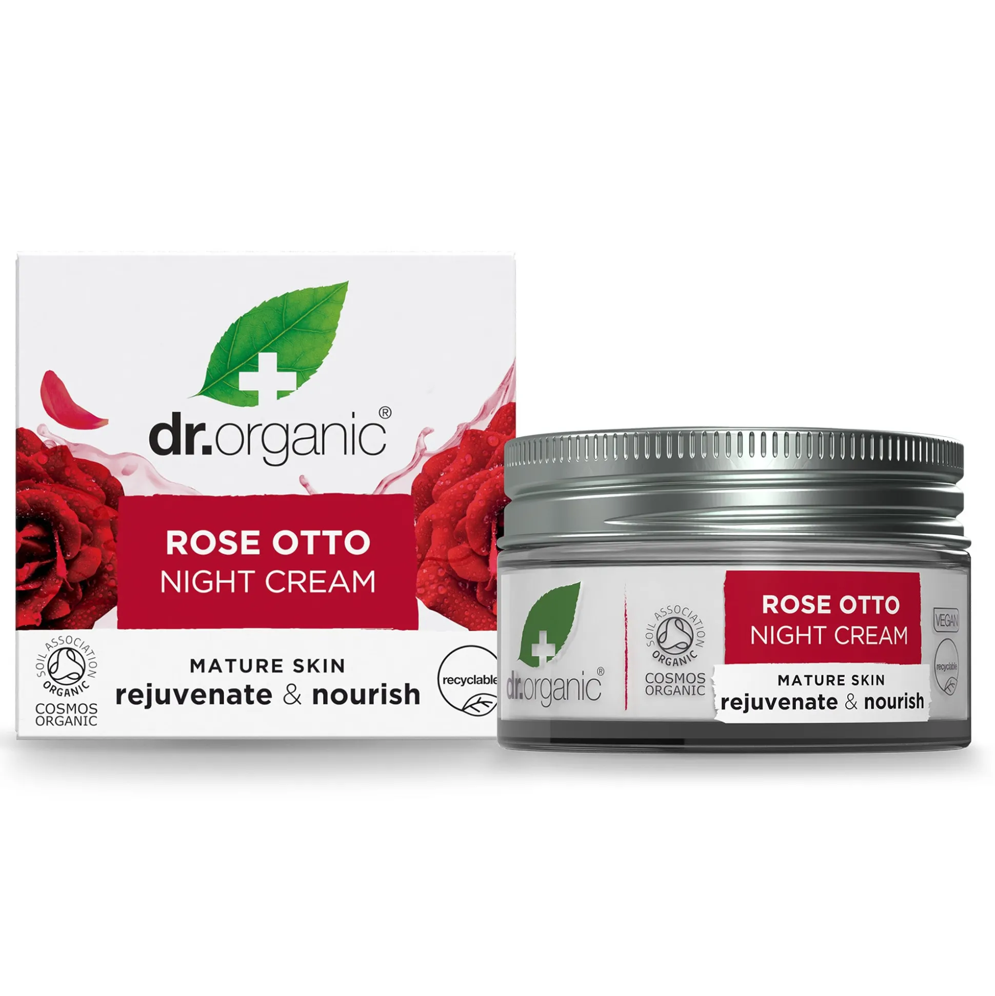 Dr Organic Rose Otto Night Cream 50ml