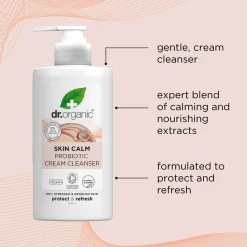 Dr Organic Skin Calm Probiotic Cream Cleanser 150ml