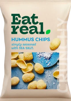 Eat Real Hummus Sea Salt Chips 110g