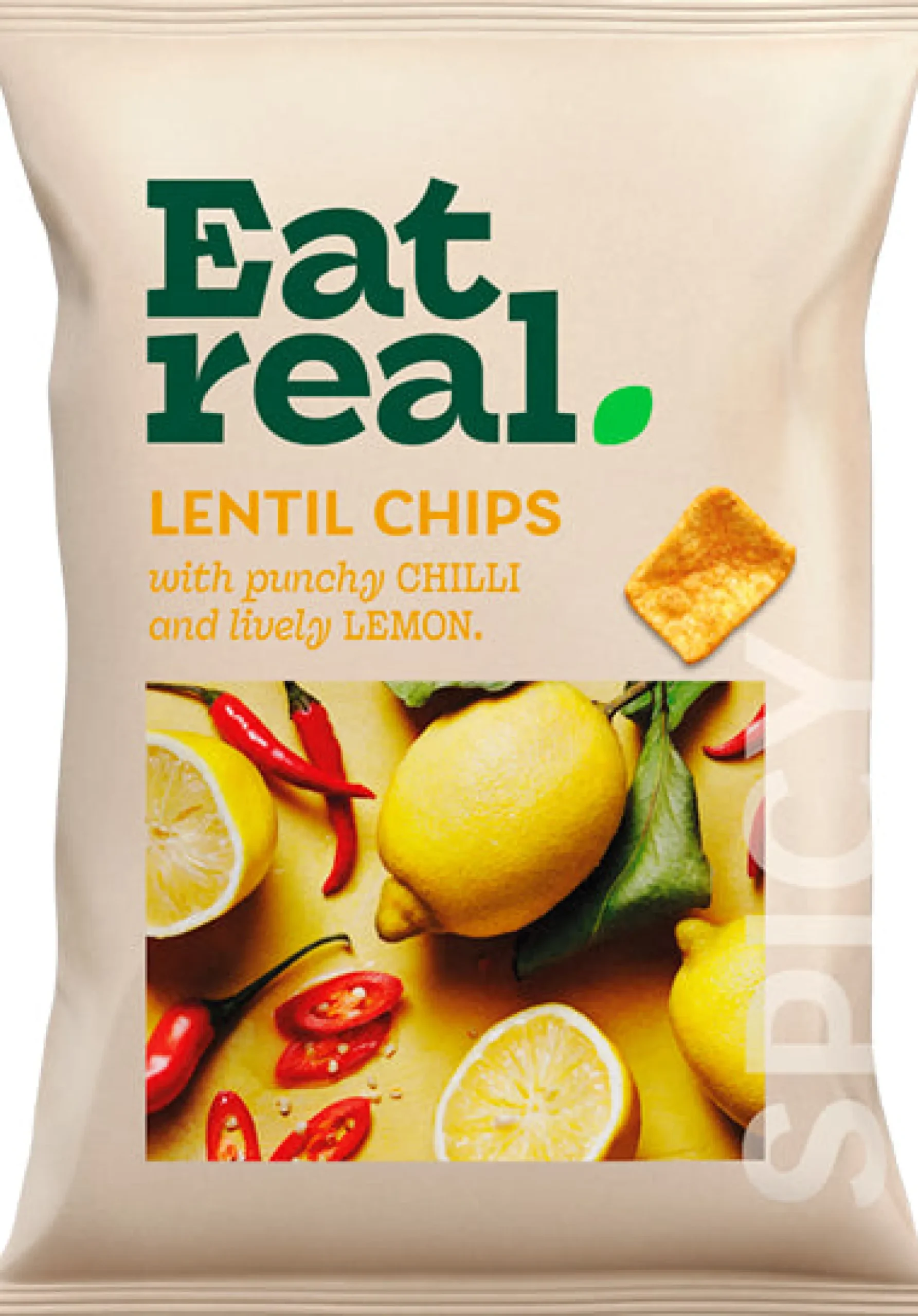 Eat Real Lentil Chilli Lemon Chips 95g