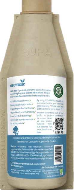 eco-mate Fragrance Free Fabric Conditioner 500ml