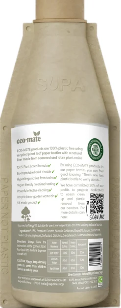 eco-mate Sandalwood & Cedarwood Non-Bio Laundry Liquid 500ml
