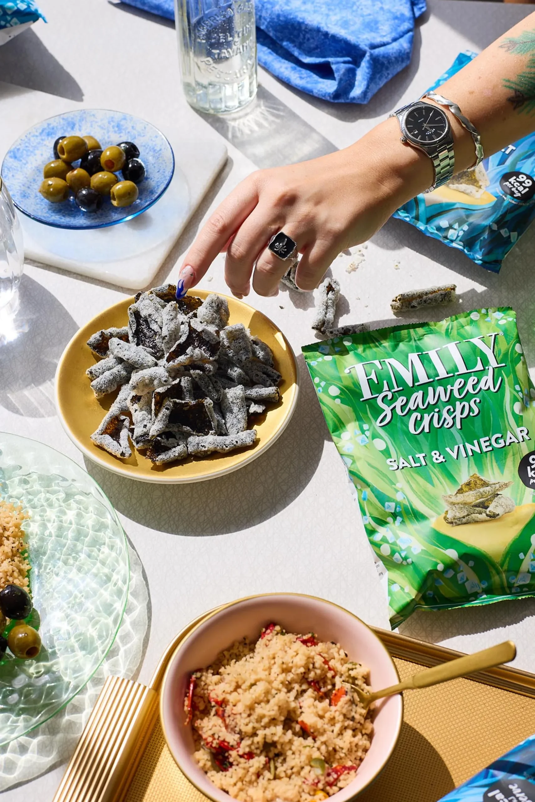 EMILY Seaweed Crisps - Salt & Vinegar 18g