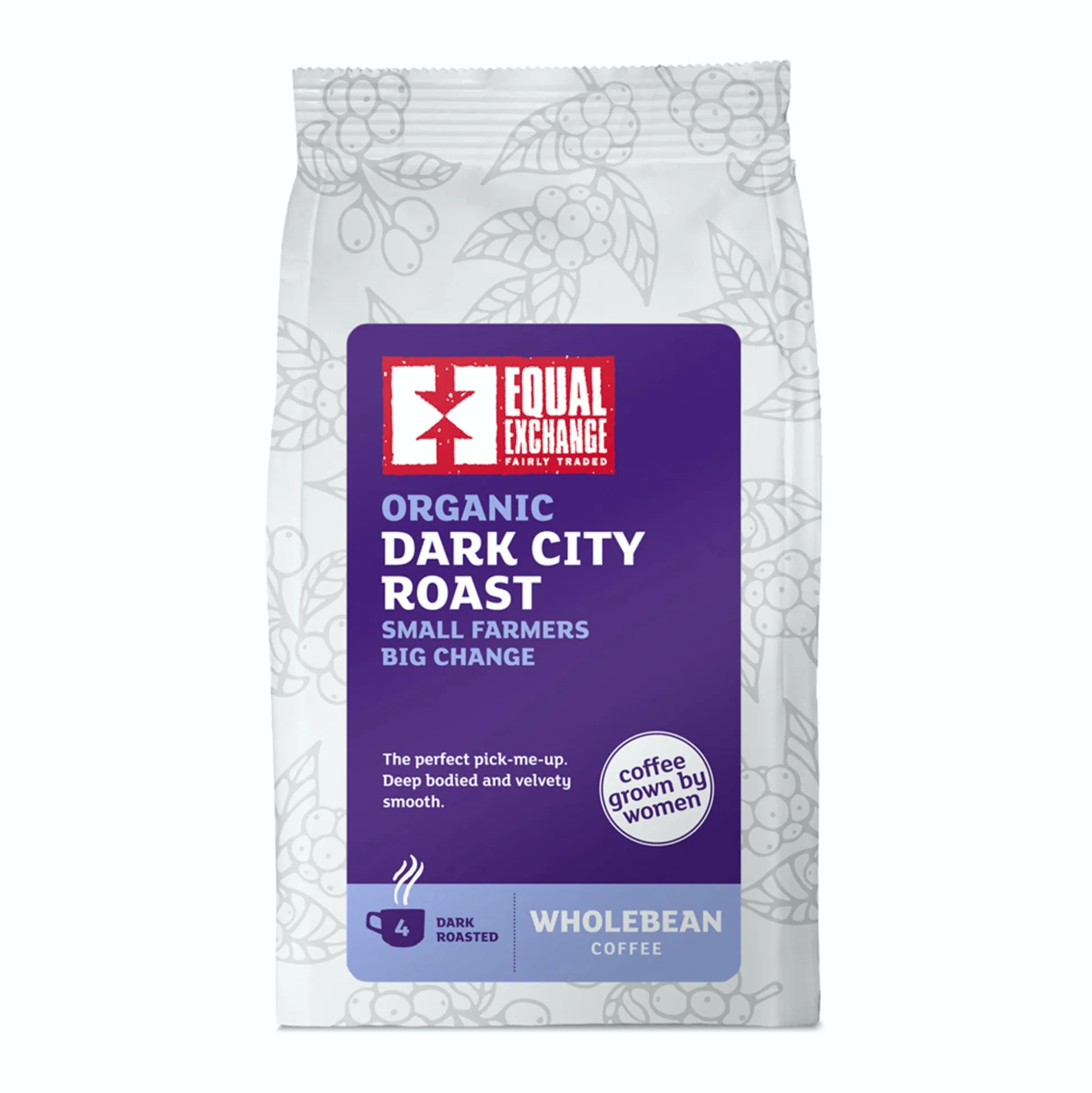 Equal Exchange Dark Roast Coffee Beans 200g