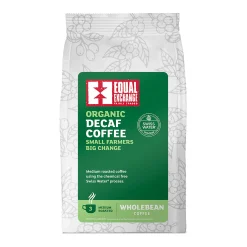 Equal Exchange Decaf Wholebean Coffee 200g