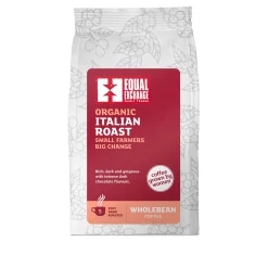 Equal Exchange Organic Italian Roast Coffee Beans 200g