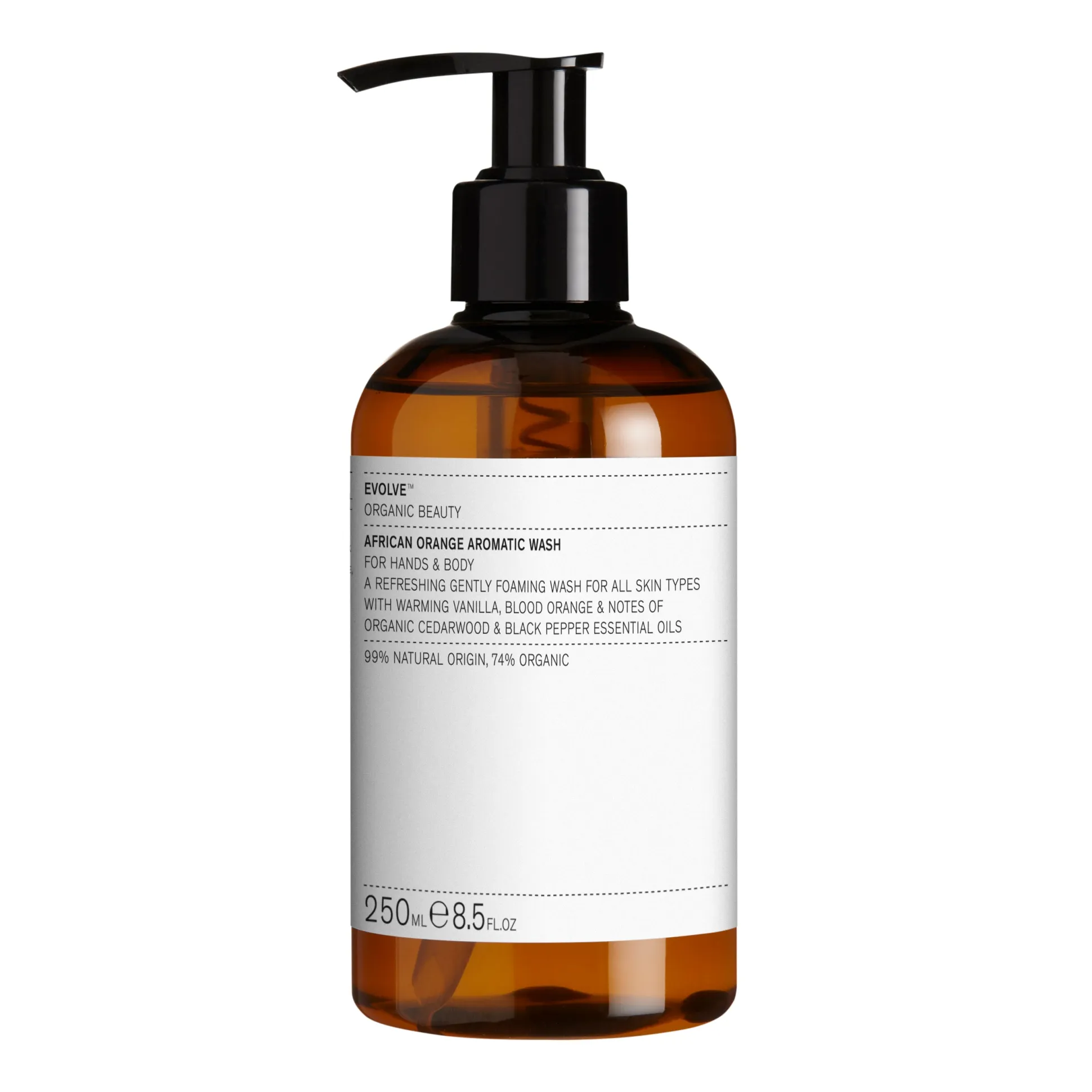 Evolve African Orange Aromatic Body Wash 250ml