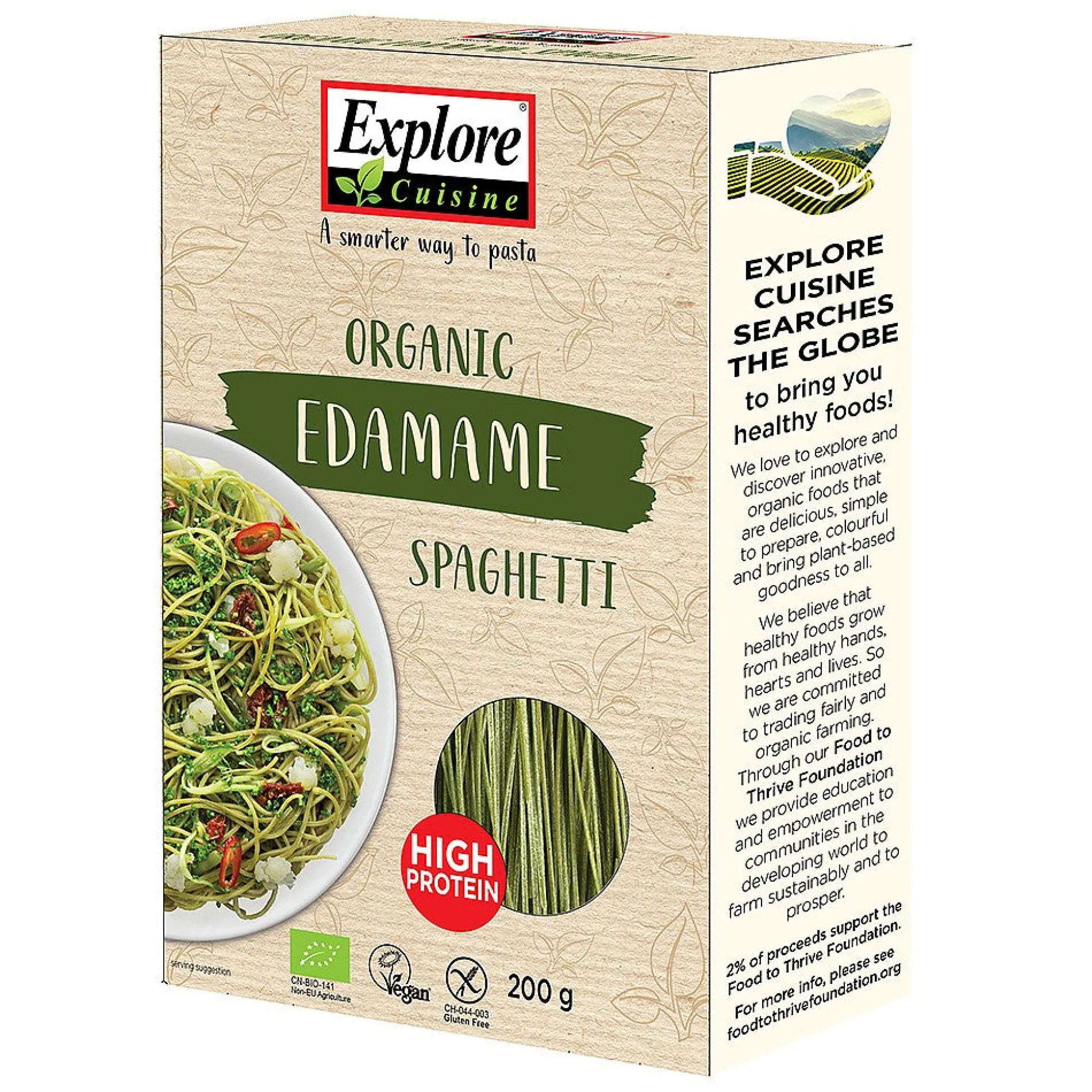 Explore Cuisine Edamame Spaghetti 200g