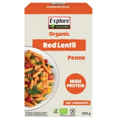 Explore Cuisine Red Lentil Penne 225g