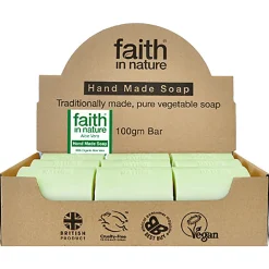 Faith In Nature Aloe Vera Soap Unwrapped Box 18 box