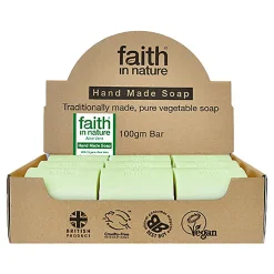 Faith In Nature Aloe Vera Soap Unwrapped Box 18 box