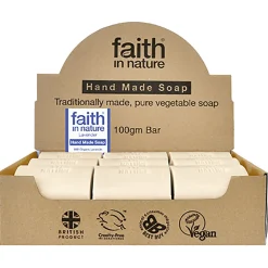 Faith In Nature Lavender Soap Unwrapped Box 18 box