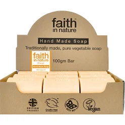 Faith In Nature Orange Soap Unwrapped Box 18 box