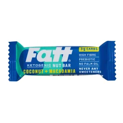 FattBar Coconut & Macadamia Bar 30g