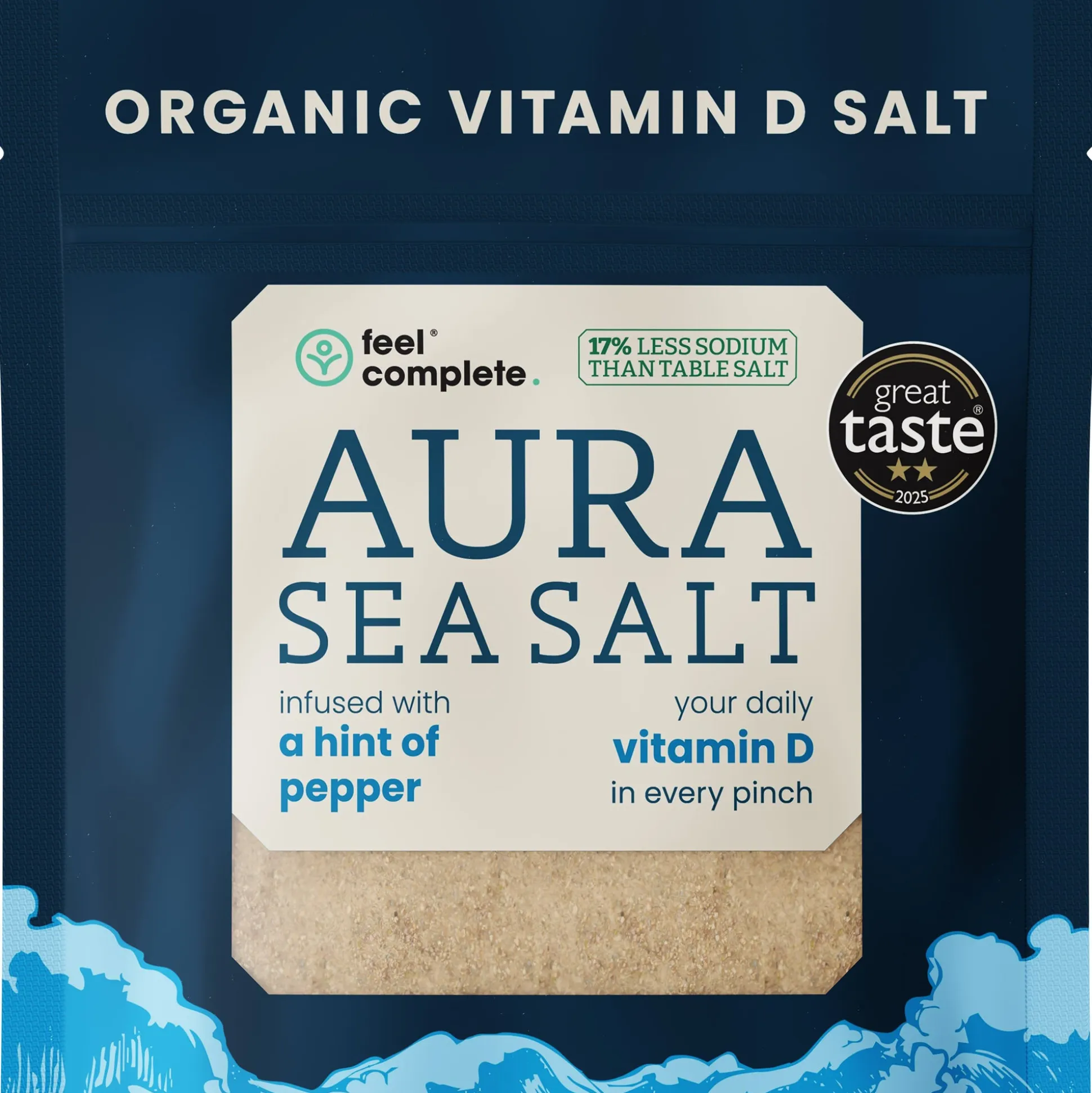 Feel Complete Aura Sea Salt (Hint Of Pepper) 80g