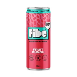 Fibe Fruit Punch Prebiotic Soda 250ml