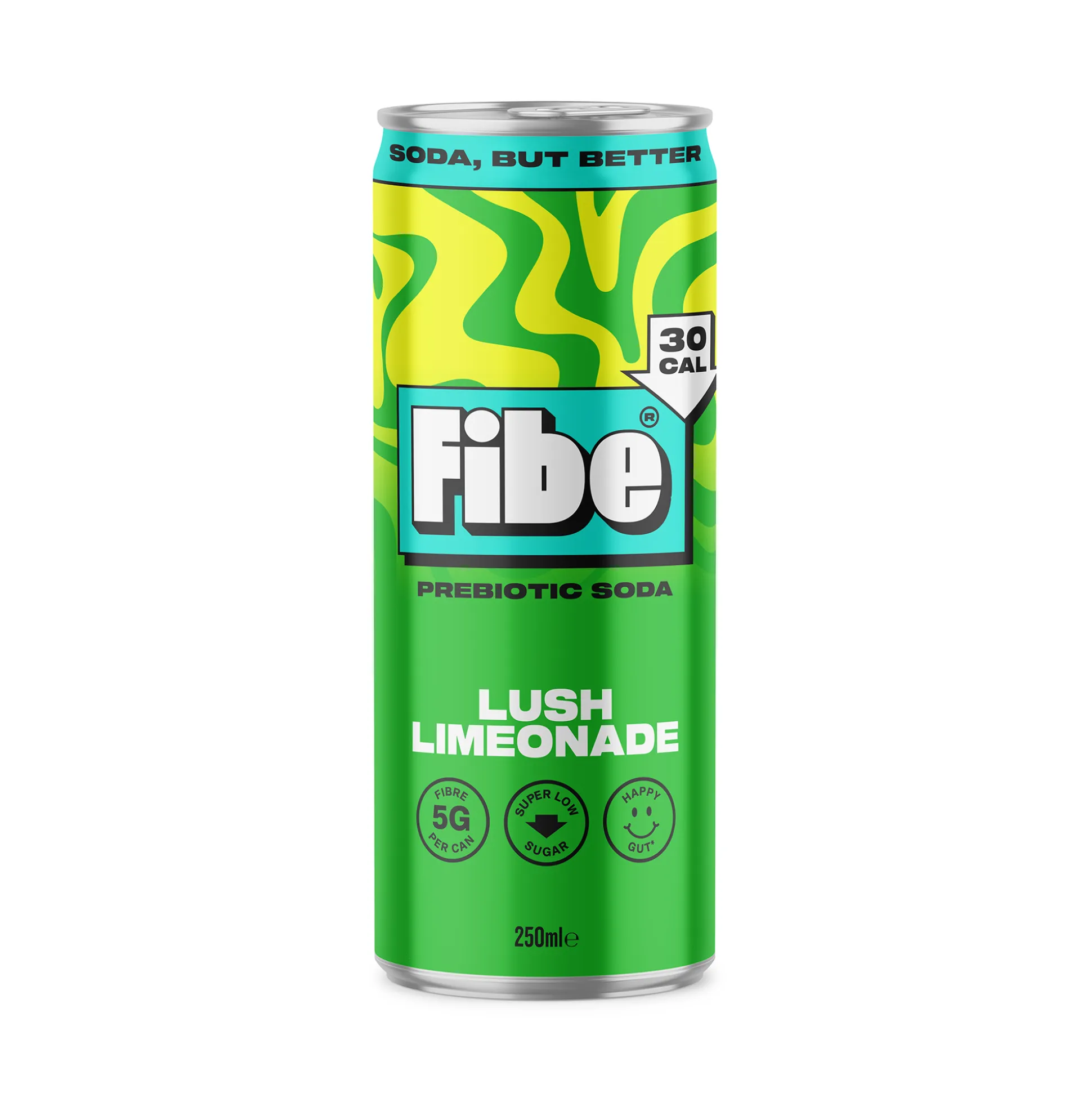Fibe Lush Limeonade Prebiotic Soda 250ml
